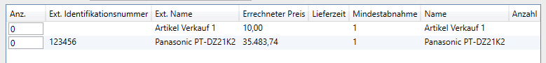 Ankauf-Positionen-Artikelauswahl