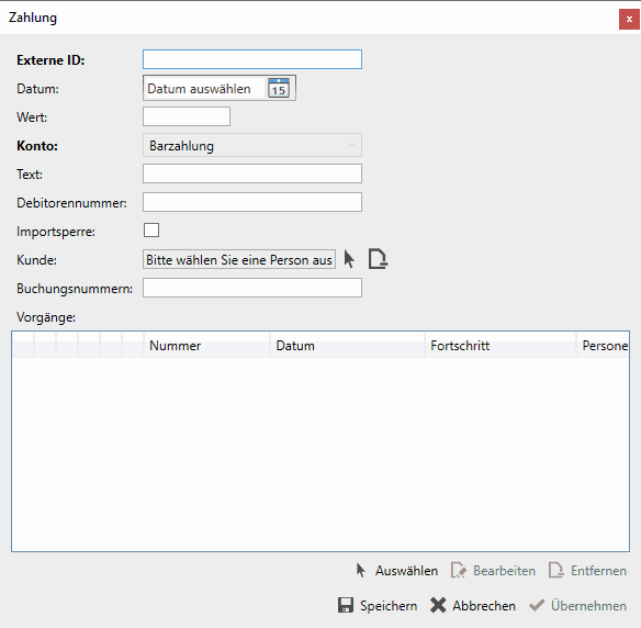 Jobtura-Ressourcen-Kassenbuecher-Zahlung-Debitor